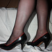 Valériane alias Lady Elido en talons hauts / Lady Elido's high heels