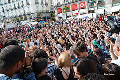 Concentracion 20 de mayo Puerta del Sol (Madrid)