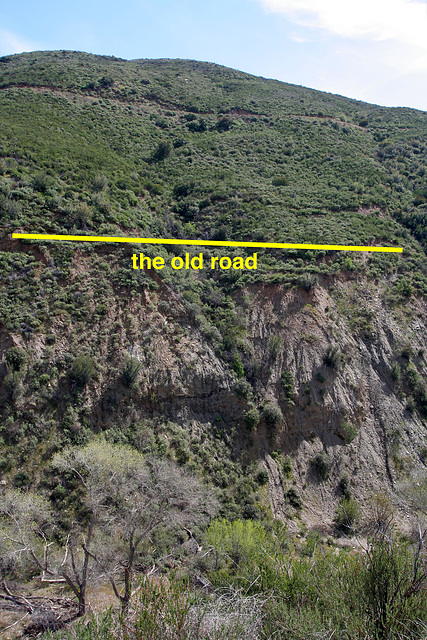 St Francis Dam Site - Old San Francisquito Canyon Road - Annotated (9738)