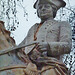 cumberland statue, cavendish square, london
