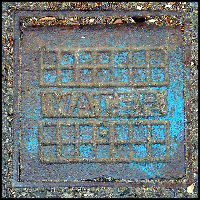 blue water cover