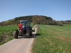 Traktor in der Rühler Schweiz