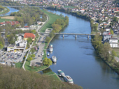Die Donau bei Kelheim/Weltenburg