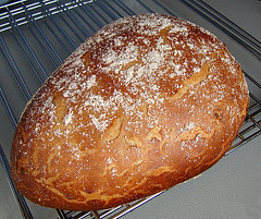 Potato bread with Muelhouse beer topping