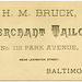 H. M. Bruck, Merchant Tailor, Baltimore, Md.
