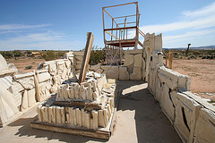 Noah Purifoy Outdoor Desert Art Museum - Spanish Arch & Gallows (9936)