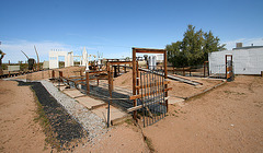 Noah Purifoy Outdoor Desert Art Museum - Earth Piece (9833)