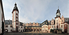 Weilburg Schlosshof, Panorama