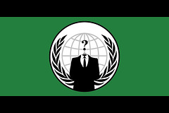 Un nouveau drapeau est né : les Anonymous