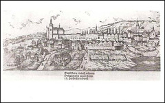 La urbo Svitavy en la j. 1650