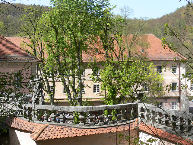Blick auf Kloster Weltenburg