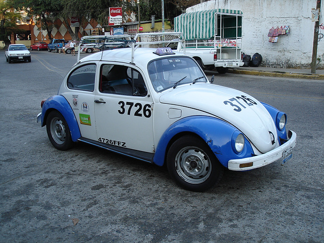 Taxi coccinelle à la mexicana !