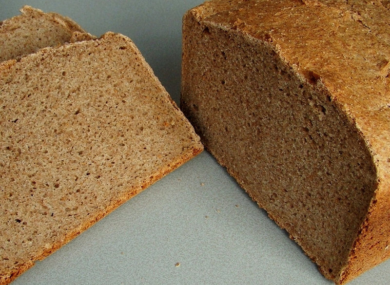 100% roggebrood uit de broodbakmachine