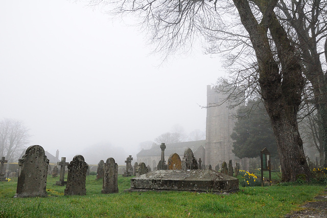 Friedhof in Chagford Friedhof in Chagford