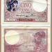 Billet cinq Francs 1939