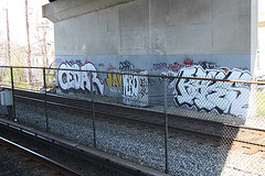 57.GraffitiTagging.WMATA.BrooklandCUA.NE.WDC.6April2011