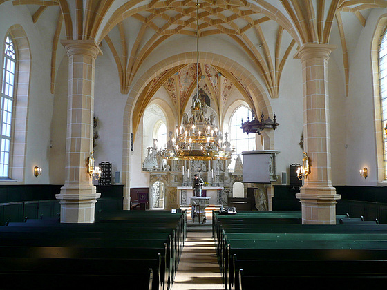 Kirche in Lauenstein von 1602 - Osterzgebirge