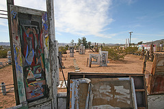 Noah Purifoy Outdoor Desert Art Museum - The White House (9864)