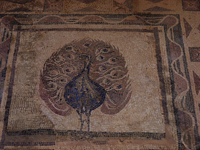 Mosaïque dans la maison de Dionysos à Chypre