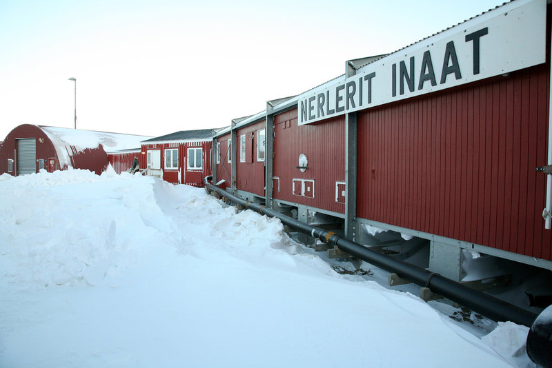Nerlerit Inaat Airport terminal building, Greenland