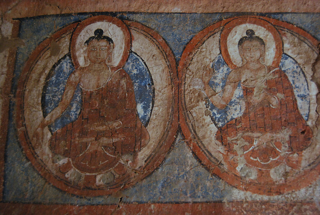 1100 year old frescoes Alchi
