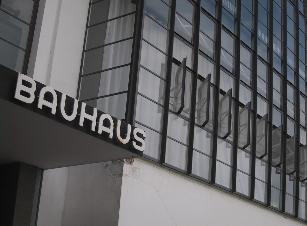 Das Gebäude des Bauhaus in Dessau