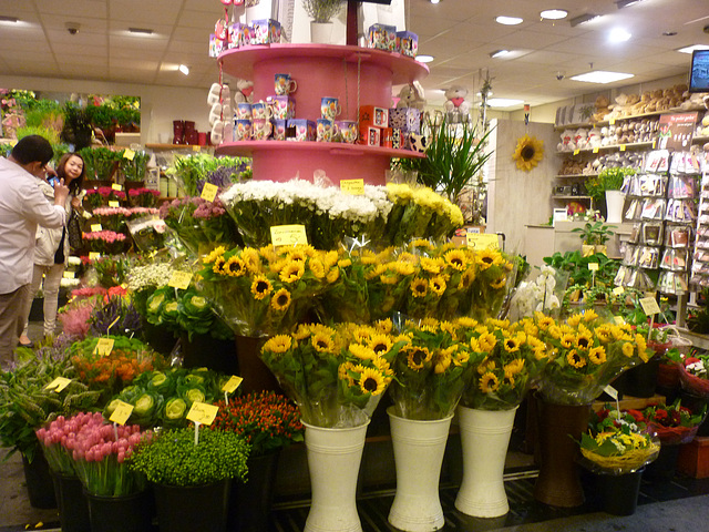 Amsterdam Le marché aux fleurs