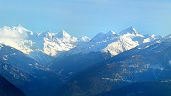 Les Alpes valaisannes...
