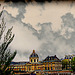 Painting of  a stormy Paris 2009