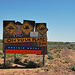 Sign for food ahead...kangaroo, camel and emu! Desert Australia