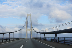 Storebaeltbrücke zwischen Fünen und Seeland, Dänemark