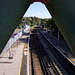 Aldershot Railway Station view up line