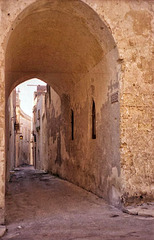 Malta - Mdina gate and medieval street