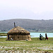 Summer yurt at Karakul Lake