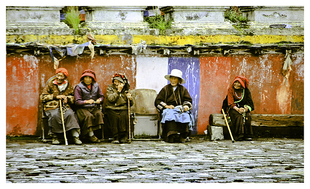 Tibetan grannies