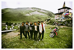 Khampa youth (our Tibetan buddies)