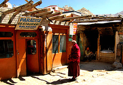 Monk at Paradise Restaurant