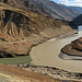 Confluence: Indus and Zanskar Rivers