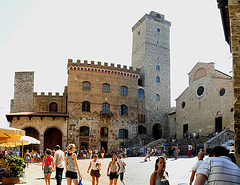 San Gimignano - Rathaus mit Torre Grossa