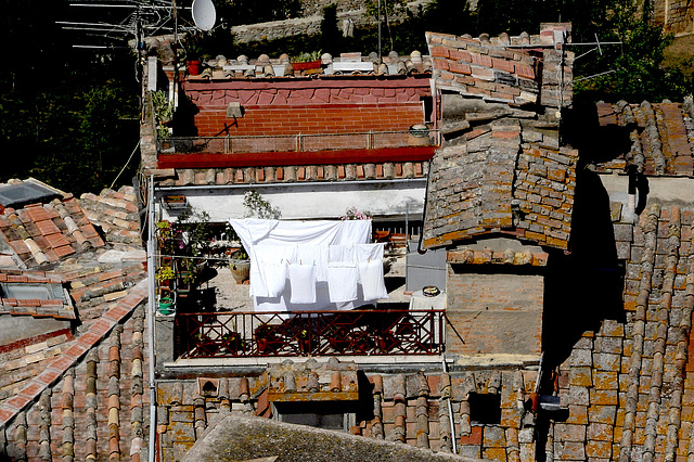 San Gimignano - Wäschedachterrasse