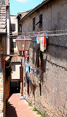 San Gimignano - Laternengasse
