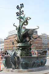 Drachenspringbrunnen, Kopenhagen