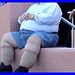 Coma diabétique en suspens / Appetizing calves - Disney Horror pictures show - Orlando, Florida.  USA / December 30th 2006
