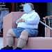 Coma diabétique en suspens / Appetizing calves - Disney Horror pictures show - Orlando, Florida.  USA / December 30th 2006 - Visage caché / Hidden face