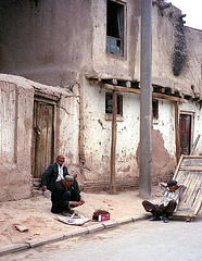 Mudbrick houses , Kashgar