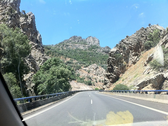 Col de Despenaperros, frontiere d Andalusia