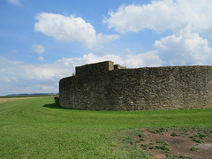 Fort d'Ellingen : tour d'angle nord-ouest.