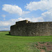 Fort d'Ellingen : tour d'angle nord-ouest.