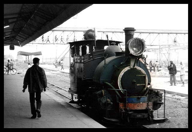 Darjeeling-Himalaya Mountain Railway. Siliguri Junction.