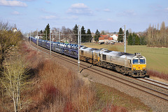 Deux Class 77 sur la Grande Bresse